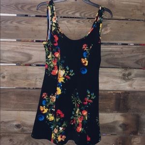 2/$20 Ambiance Apparel Floral Bodycon Skater Dress